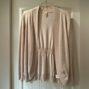 Cream Cardigan by Faded Glory